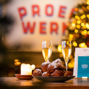 Oud en nieuw pakket met bierproeverij (4personen)